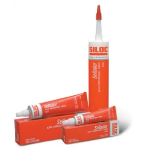 Curado acético - Siloc Altas temperaturas Rojo