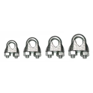 Apretacables- Clips para cables de acero