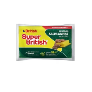 Esponja Salva Uñas British 65x 92x 40 mm suelto/caja
