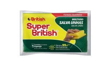 Esponja Salva Uñas British 65x 92x 40 mm suelto/caja