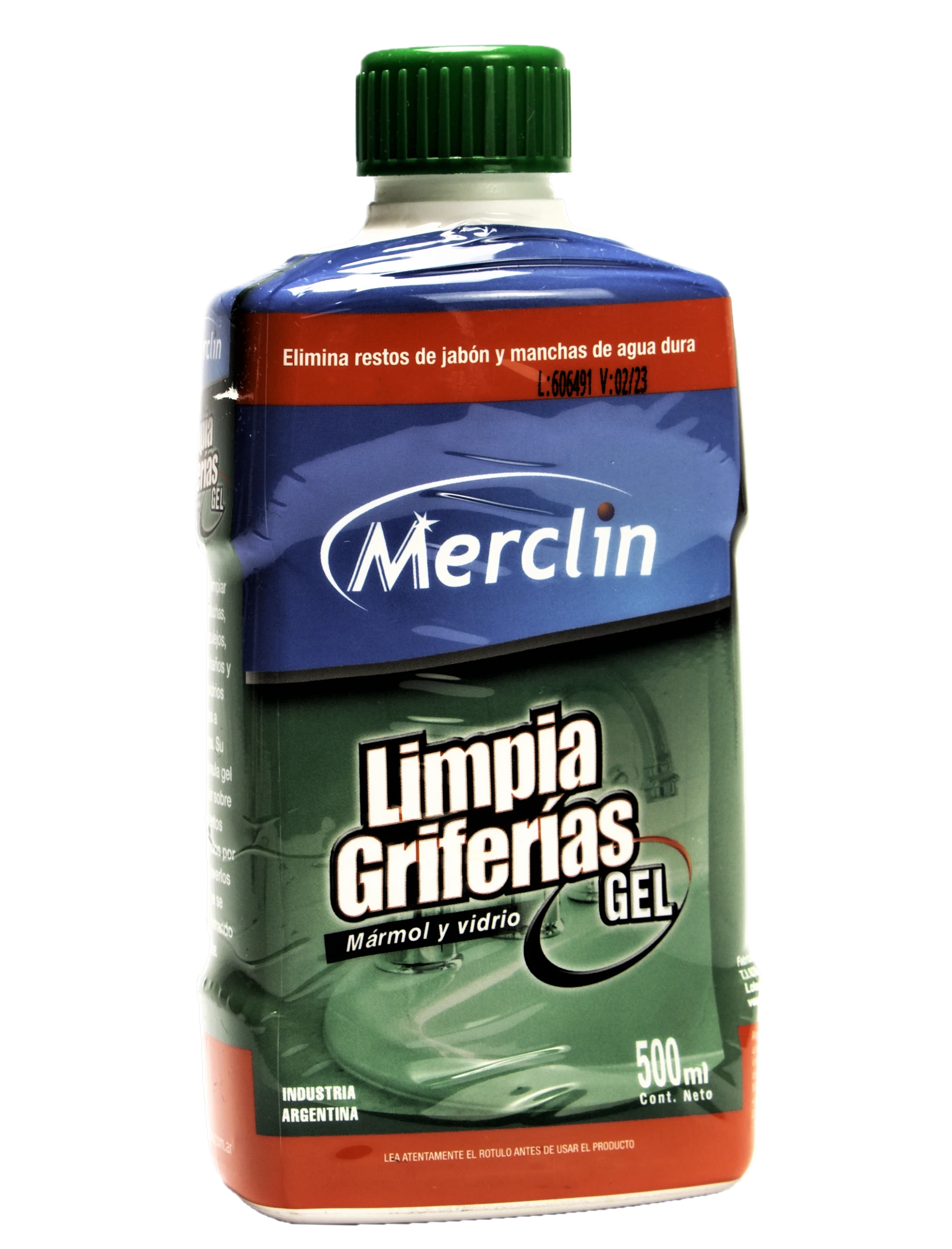 Limpia griferías Max Gel Frasco 500 ml